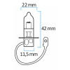 KRAWEHL Lâmpada de halogéneo H-3 12V 55W Blister