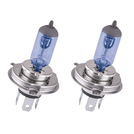 Set of 2 halogen headlight bulbs KRAWEHL METAL BLUE H-4-7009.0001344