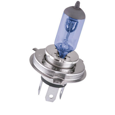 Lámpara Halógena H-4 P43t Azul KRAWEHL 12V 60/55W Blister