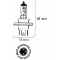 Lampes halogènes H-4 P45t - KRAWEHL