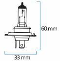 Lampes halogènes H-7 PX26d - Max Vision