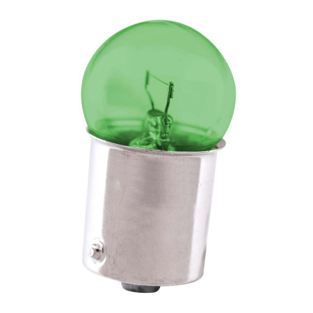 KRAWEHL Lâmpada miniatura R5W - PILOTO Verde 12V 5W Blister