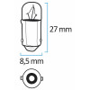 KRAWEHL Lâmpada miniatura T2W - CONTROL Tubular 24V 2W Box