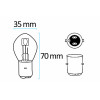 Lâmpada de motocicleta S2 12V 25/25W Caixa