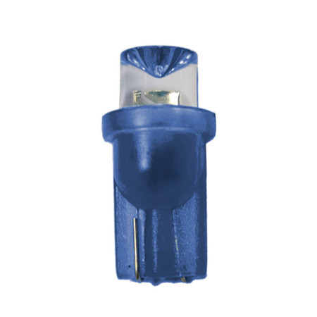 Ampoule LED Miniature T-10 - CONCAVE Bleu