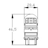 Ampoule LED Miniature T-20 WY21W