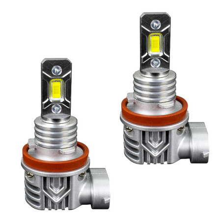 LED Halogen Bulb Direct Fit System 2x H-8 / H-9 / H-11 / H-16 - 18W