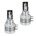 Ampoule LED Halogène Système d'ajustement direct 2x H-15 - 18W