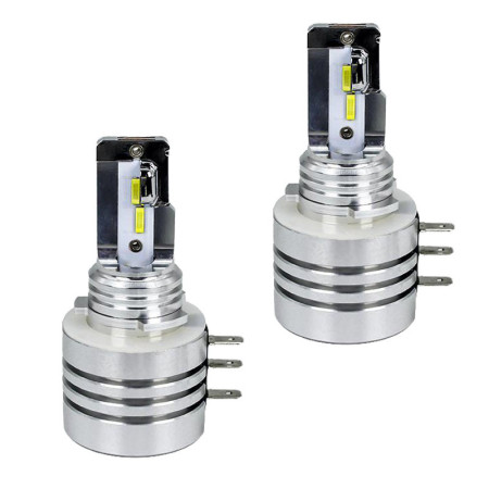 Lámpara LED Halógena Sistema Encaje Directo 2x H-15 - 18W