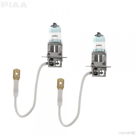 PIAA 2 x H-3 12V 55W ⇒ 125W EFEITO