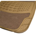 PVC/Carpet Mat - PARIS - Beige