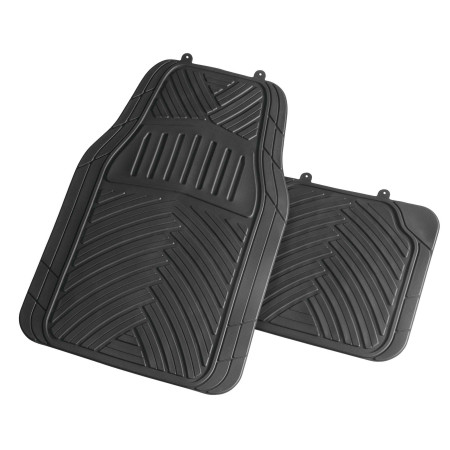 PVC Mats - Universal - Black - 4 pieces - EXTRA QUALITY