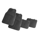 PVC Mats - Universal - Black - 4 pieces - EXTRA QUALITY