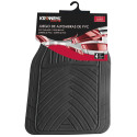 PVC Mats - Universal - Black - 4 pieces - EXTRA QUALITY