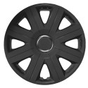 Set of 4 hubcaps - COSMOS Black