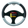 Steering wheel cover with chrome-plated parts Grey/NG - MATRIX