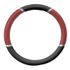 Steering Wheel Cover Mod. MERCURIO - Red/Black