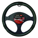 Black steering wheel cover