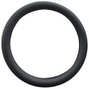 Silicone Steering Wheel Cover Black