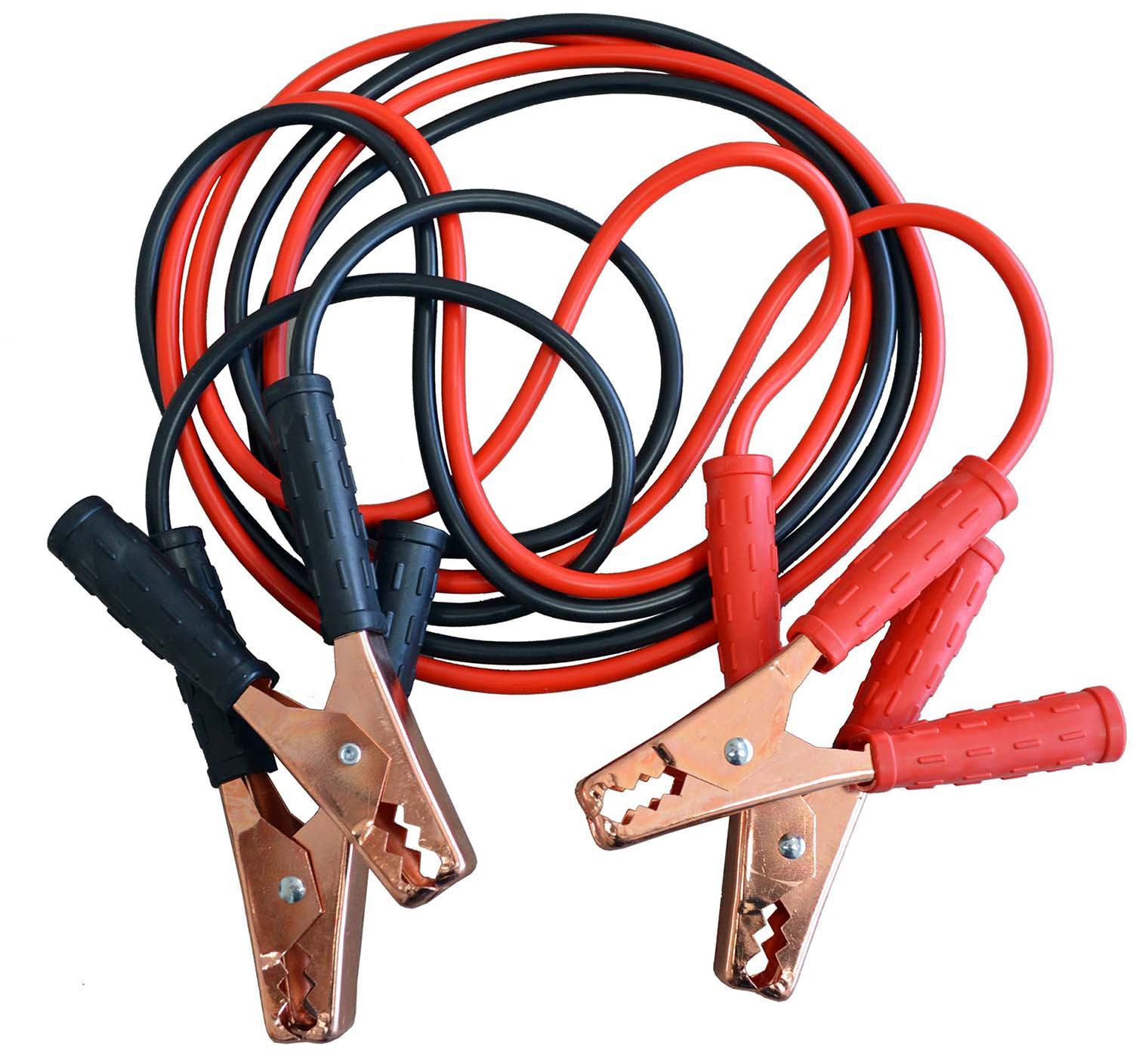 Cables de demarrage - 300 A max - 2,2 m - Noir/Rouge
