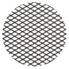 Grille diamantée en aluminium 100 x 30 cm - Argent