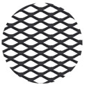 Aluminium honeycomb grille 100 x 30 cm - Silver