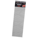 Aluminium honeycomb grille 100 x 30 cm - Silver