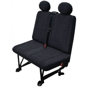 Double seat cover for van - Polyester - 4 PCS