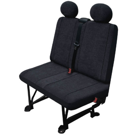 Funda asiento doble para furgoneta - Poliéster - 4 PCS