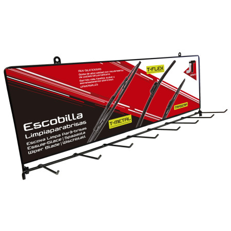 Wall metal display for Wiper Blades - JT