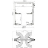 Elevador de 2 Columnas Automático 4,2T  con Puente superior  400V