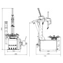 Démonte-pneus automatique