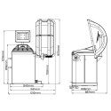 Automatic wheel balancingautomatic wheel balancingwith laser