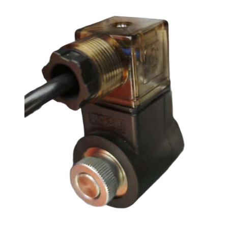 Downstream solenoid valve