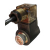 Downstream solenoid valve