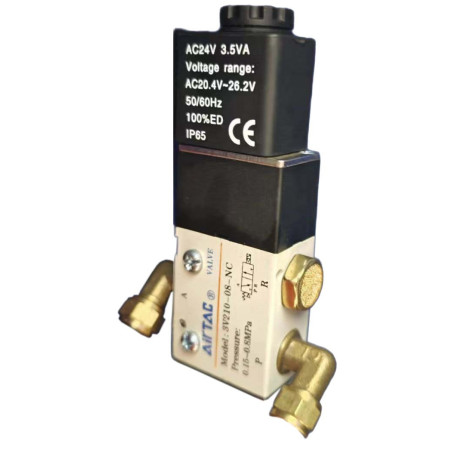 Válvula solenoide pneumática