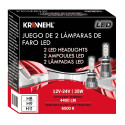 Lámpara LED Halógena 2x H-8 / H-9 / H-11 - 35W