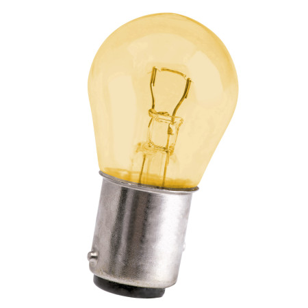 Miniature Bulb P21W /24V - SINGLE POLE - AMBAR